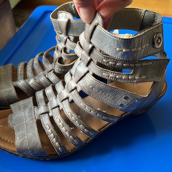 Reiker Gladiator Heeled Sandals EU 38 - Picture 2 of 8